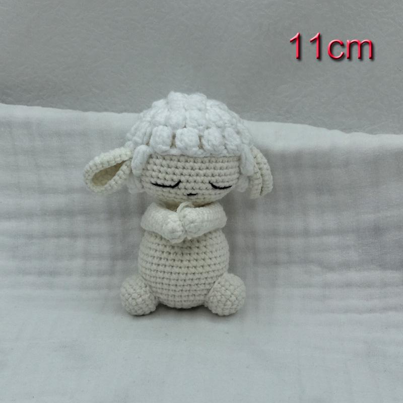 

Ручная работа Детская комната Декор Мягкая плюшевая игрушка Животное Амигуруми Поделки Детские подарки Мягкая лиса Корова Ягненок День рождения Спящие куклы