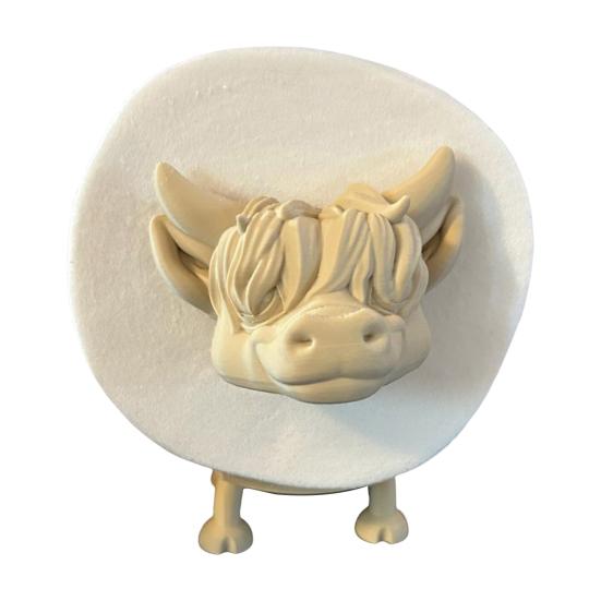 

Держатель для туалетной бумаги в виде коровы Хайленд, стойка для салфеток, отдельно стоящий декоративный забавный держатель для туалетной бумаги, украшение для ванной комнаты