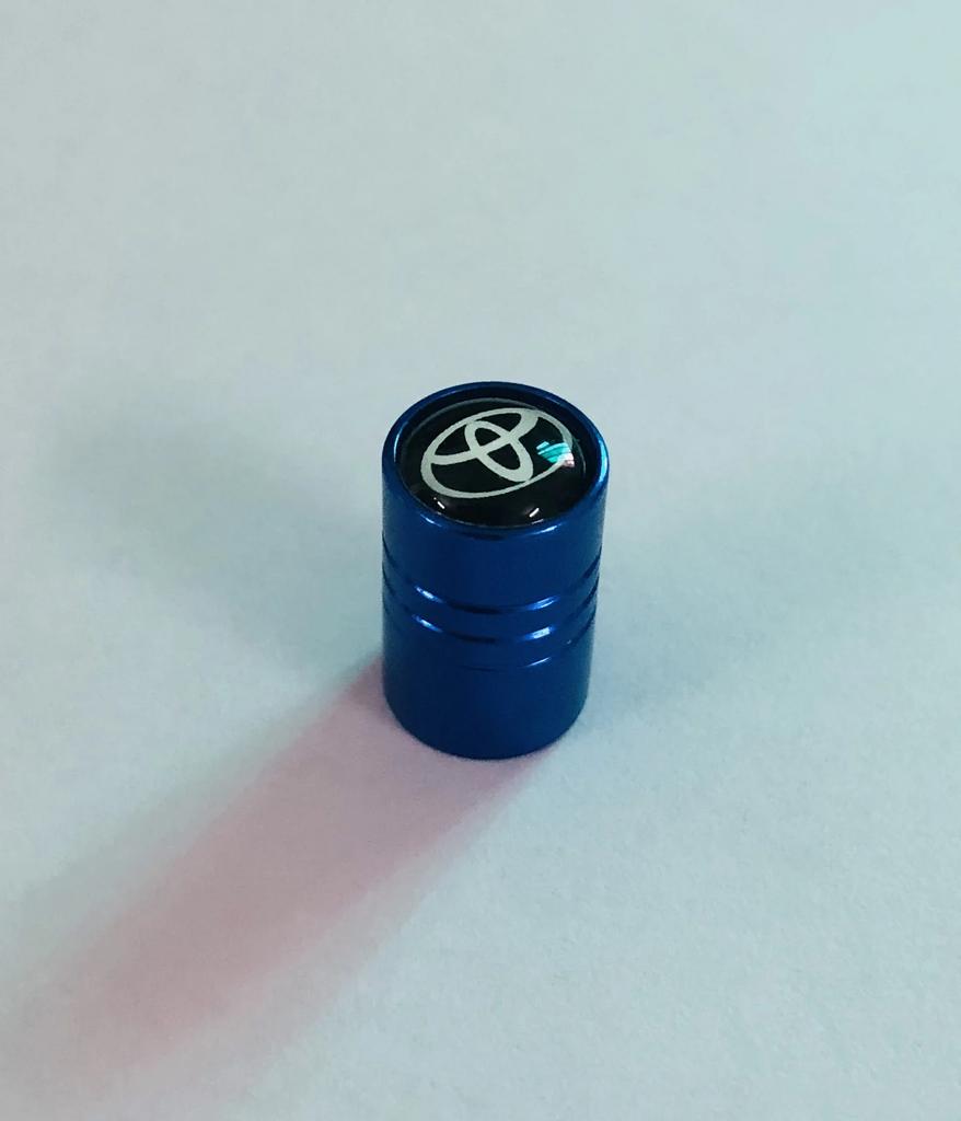 4Pcs/Set Metal Car Wheel Tire Air Valve Core Caps Auto Accessories For Toyota KASG6 Corolla Chr rav4 prius Yaris Hilux auris avensis