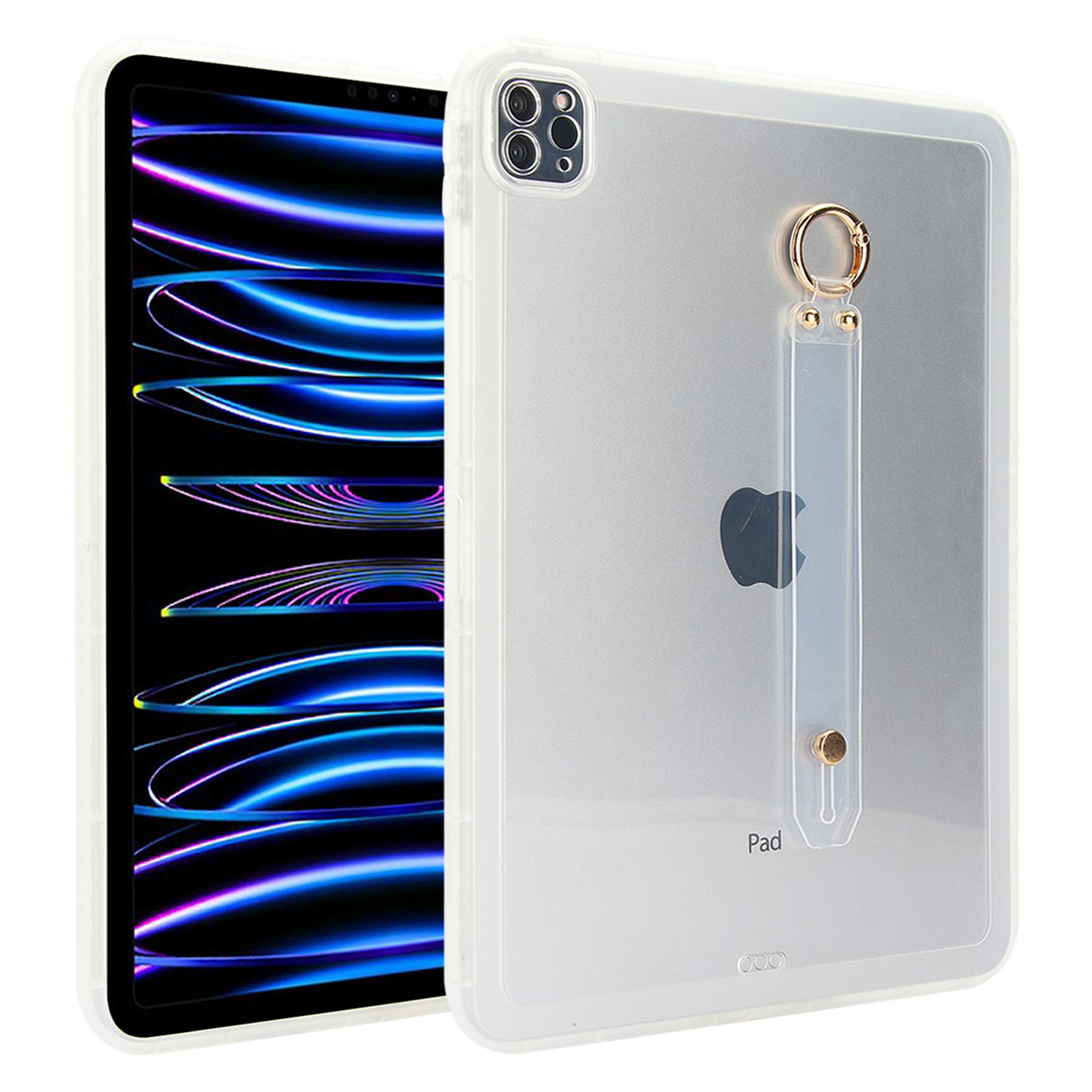 

Чохол для планшета для iPad Pro 11 (2022)/(2021 рік)/(2020) Протиударний чохол з ТПУ з ремінцем на зап ястя Transparent