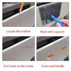 Professional Cabinet Template Tool Cabinet Drawer Drilling Template Jig