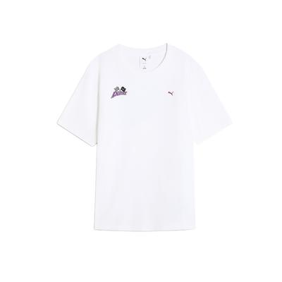 Puma RACING CARNIVAL T Shirt Unisex White 631339-02
