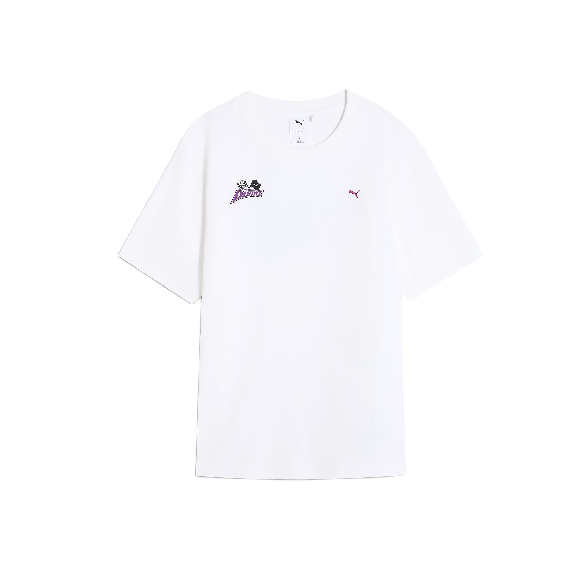 PUMA RACING CARNIVAL T Shirt Unisex White 631339-02 XL (185/104A)