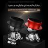 Crazy Hat Villain Car Phone Holder Magnetic Suction Navigation Support Car Inner Car Fixed Gadget New Arrival