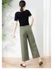 Damen Baumwolle Weitbein Neun-Punkt Hose - Frühling/Sommer Freizeitmode Hose