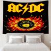 ACDC band Tapestry for Bedroom Aesthetic Classroom Tapestries Wall Hanging for Living Room Dorm Office,Ideal Creative Gift