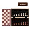 Premium Rosewood Magnetic Foldable Chess Set - High-Quality International Toy