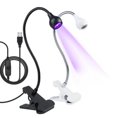 LED UV světlo pro sušení gelového laku na nehty Klipové Flexibilní Stolní Mini USB Lampa na nehty Přenosná Sušička nehtů Nástroje pro manikúrní salon