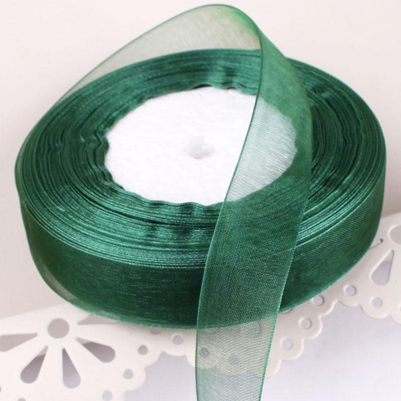 2cm Transparent Gauze Ribbon for Gift Boxes, Cake Decorations, Headbands, and Dance Streamers