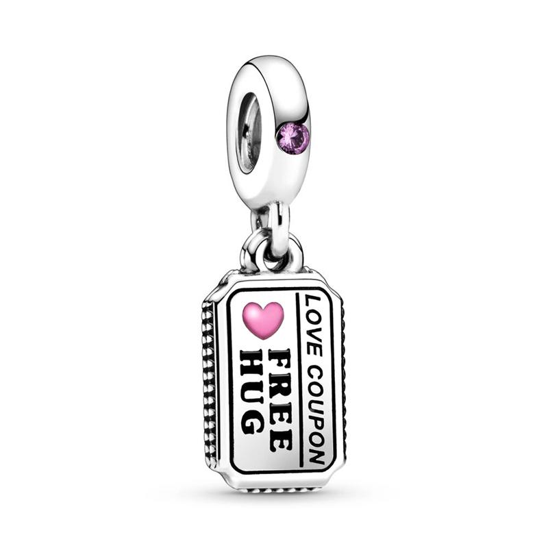 New Reading Notebook Passport Charm Bead for Silver Bracelet Bangle DIY Jewelry Women Accessories