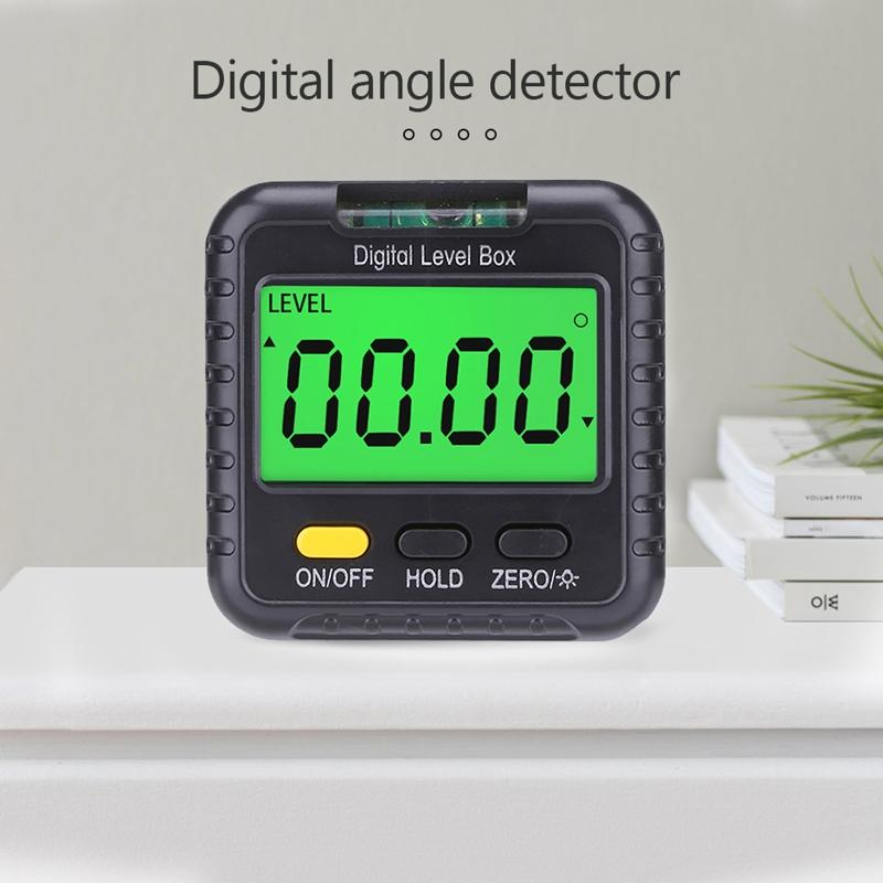 Magnetic Digital Angle Finder Protractor Inclinometer Mini Digital Level Angle Gauge Fast & Stable Measurement Tool