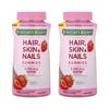 Nature's Bounty Hair Skin & Nail 140 Gummies, 140 Tablets, 2 Units