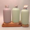 "500ml Flip-Top PE Plush Cosmetic Bottle for Lotion, Shampoo, or Shower Gel"