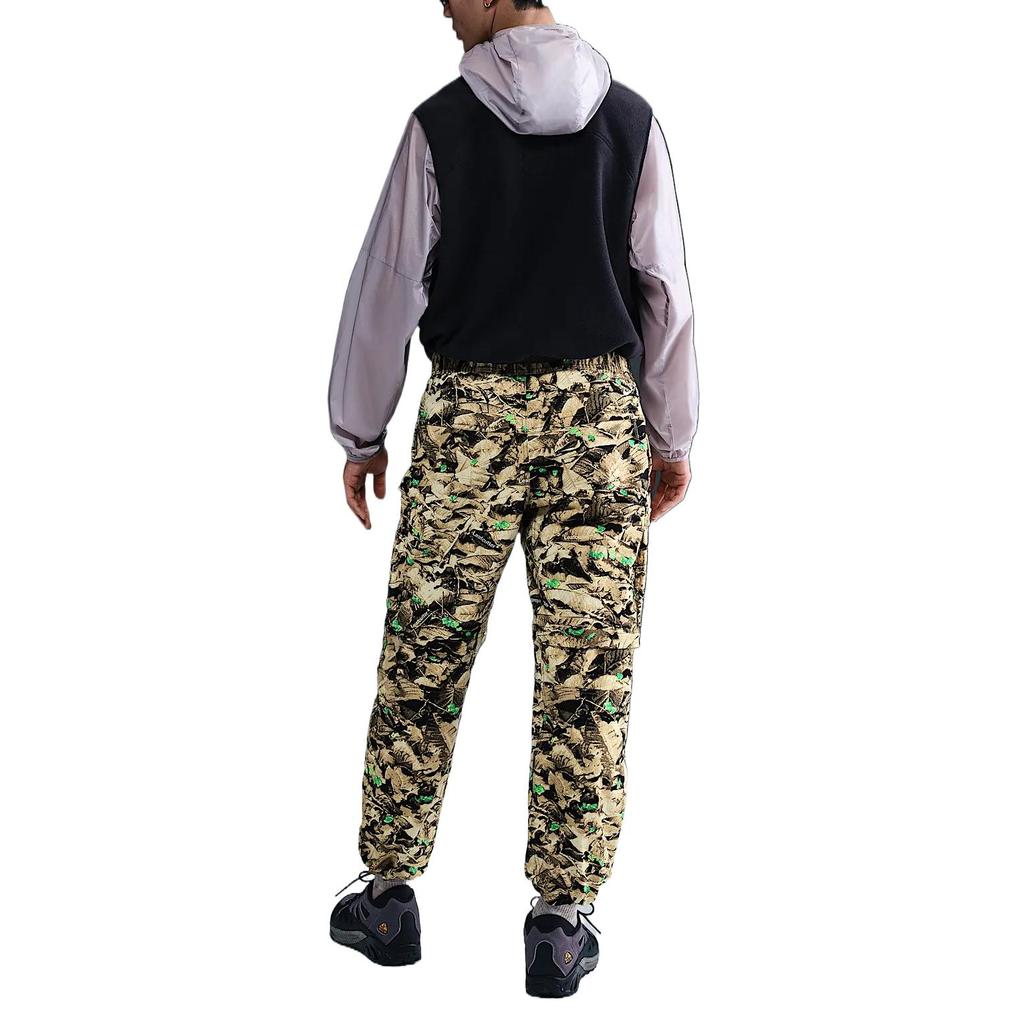 Nike Swoosh ACG Smith Summit Cargo Pants Men's Beige Yellow HQ0200-297
