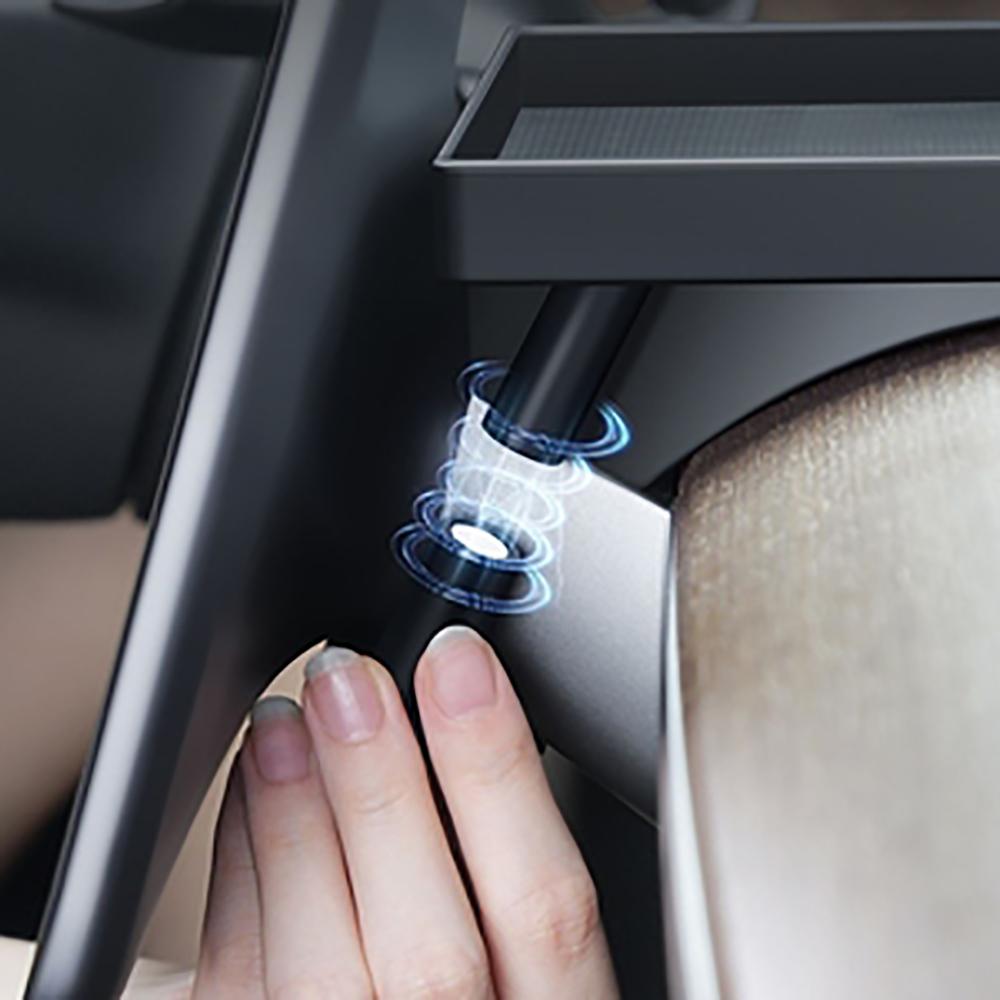Car Hidden Storage Organizer Magnetic Hidden Storage Tray For Tesla Model 3 Y