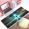 Theme Mysterious Uufo Encounter Mouse Pad Large Thick Desk Pad Stitched Edges Gaming Mouse Mat For Pc