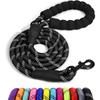 Double Strap for Dogs Lead Retractable Dog Leash for Big Strong Dog Pet Reflective Leash for Small Medium Dog Leash