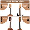 Wall Mount Guitar Hanger Hook Wooden Guitar Ukulele Holder Stand with Screws for Acoustic Guitar Ukulele Bass Guitar Parts