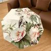 1PC Birds Flowers Umbrella-8-Rib Reinforced Portable Folding Travel Suitable for All Seasons Outdoor Daily Use-Z0458