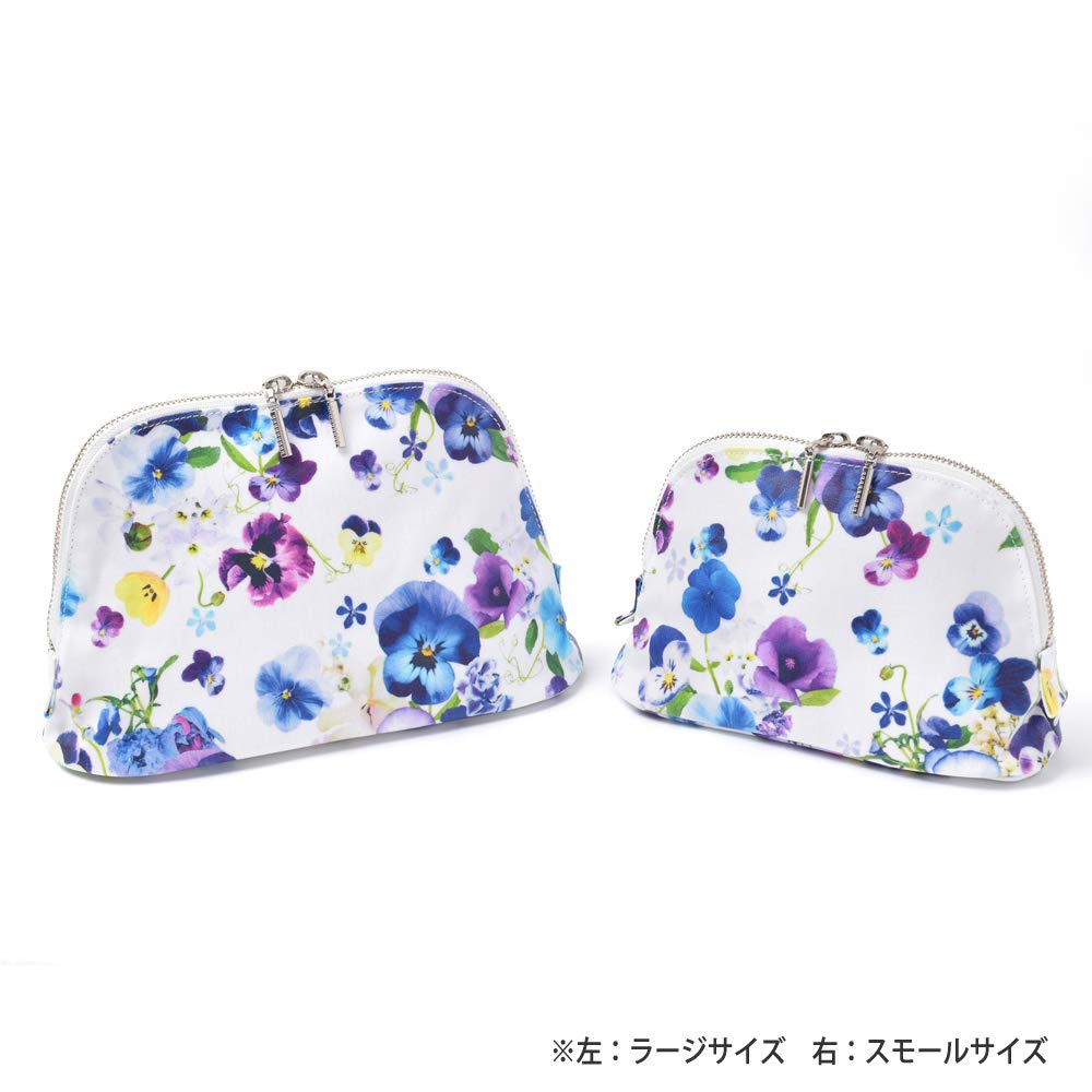 Round Pouch (Small) Floral Bouquet Cosmetic Pouch, Stylish and Cute, W1003300