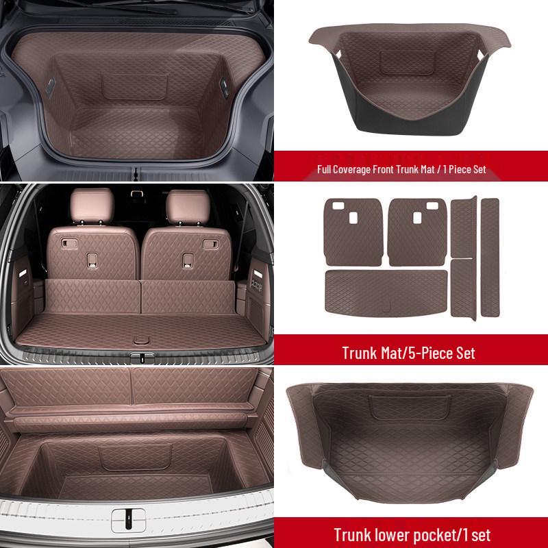 NIO ES8 Front & Rear Trunk Storage Box Protective Mat for 26 Models - Car Interior Accessory