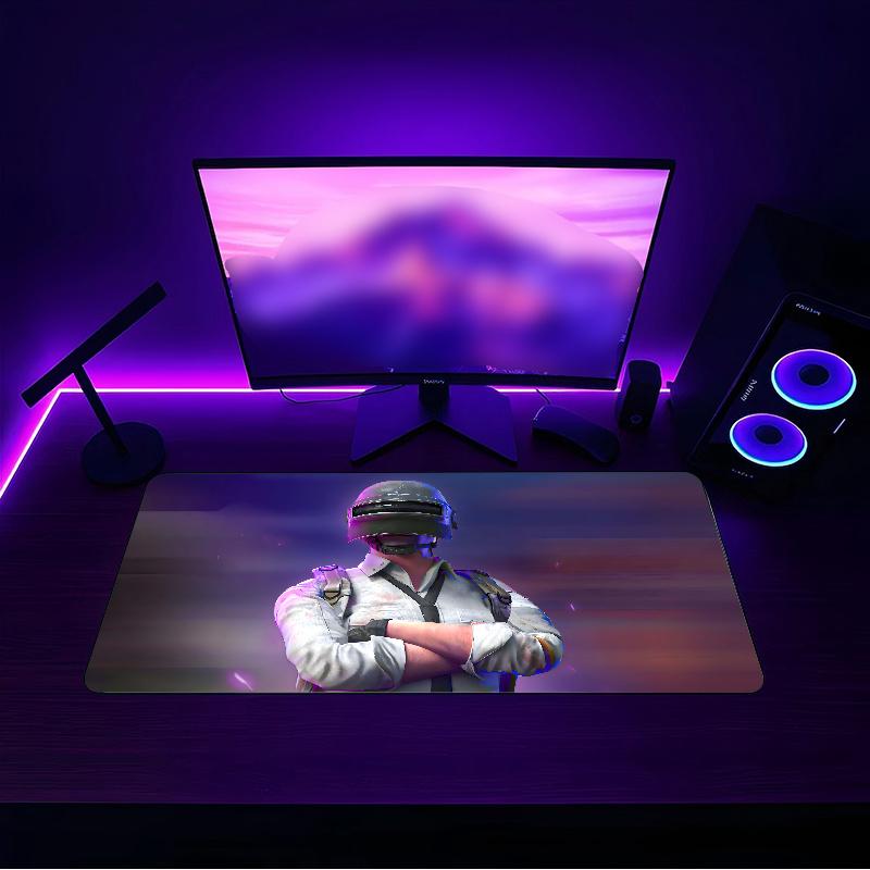 PUBG (32) Mauspad mit rutschfester Gummibasis, geeignet für Heimbüros und ein ideales Geschenk für Gamer