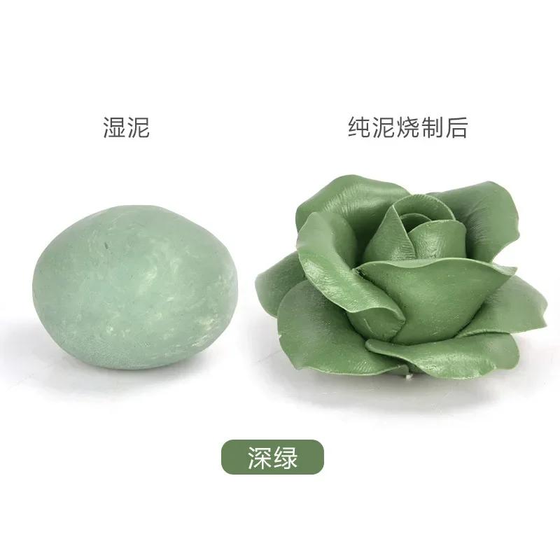 1kg Colorful Pottery Ceramics Clay Ideal Crafts for Modeling Sculpting Soft Clay Oven Baked DIY Doll Ornaments