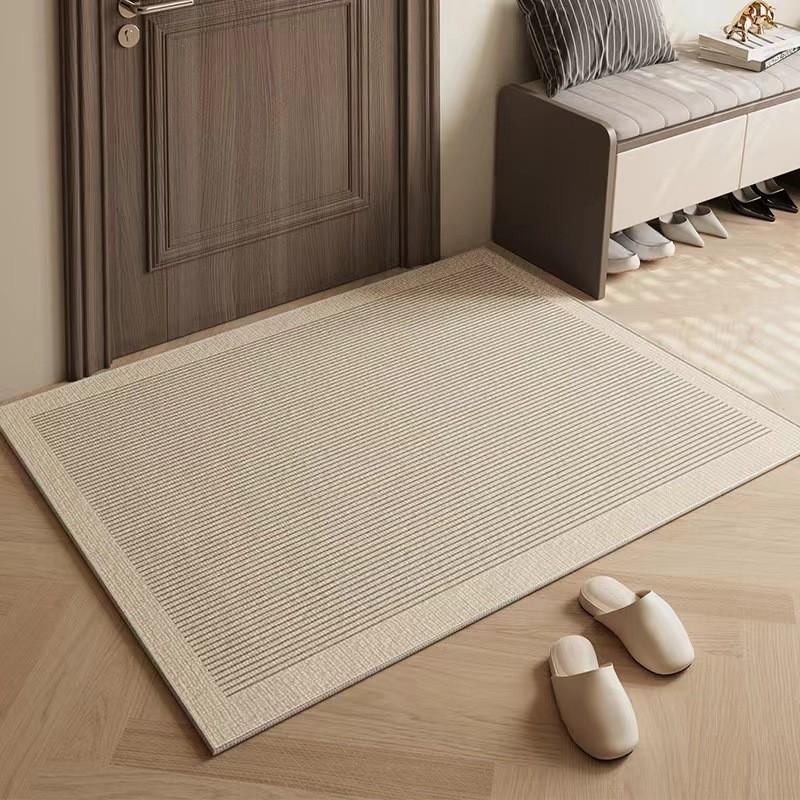 Modern Abstract Polyester Door Mat For Entryway And Home Decor