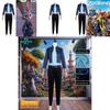 Costume Cosplay Judy Hopps di Zootropolis 2 in Poliestere ed Elastan per Bambini Eventi di Halloween
