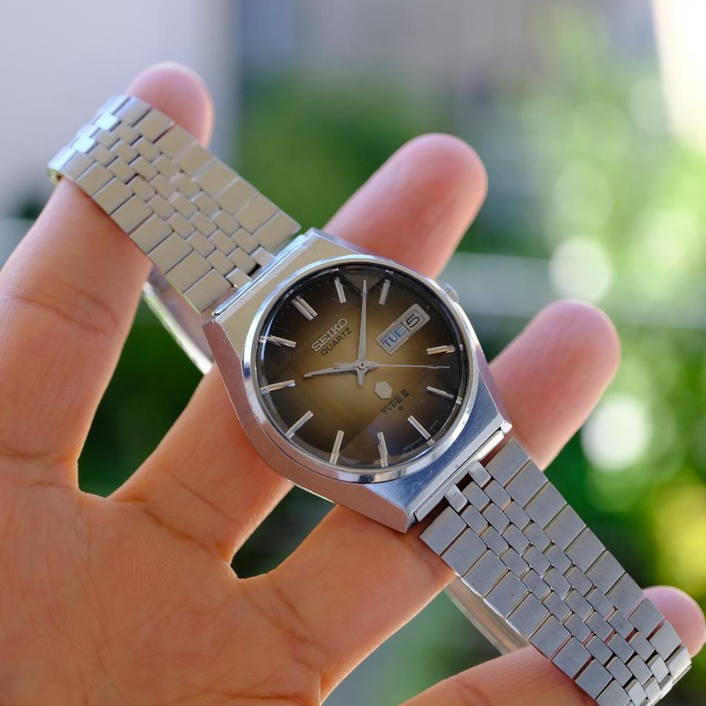 [USED] [Working] SEIKO TYPE II 1976 Case 37mm New Battery