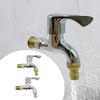 1/2" Male Washer Faucets Wall Mounted Multifunctional Plastic Water Hose Quick Connector Garden Balcony Water Tap