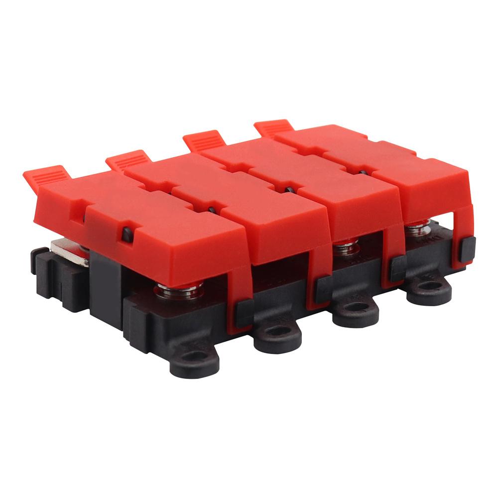 Distribution Block 1 in 3 out 3-way Fuse Holder With Fuse 30A 60A 100A