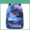 Großes Rucksack-Set Poppyplaytime Mit Cartoon-Muster Wasserdichtes Und Verschleißfestes Oxford-Stoffmaterial
