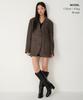 Musinsa Standard Woman Women'S Synthetic Suede Oversized Blazer [Brown]
