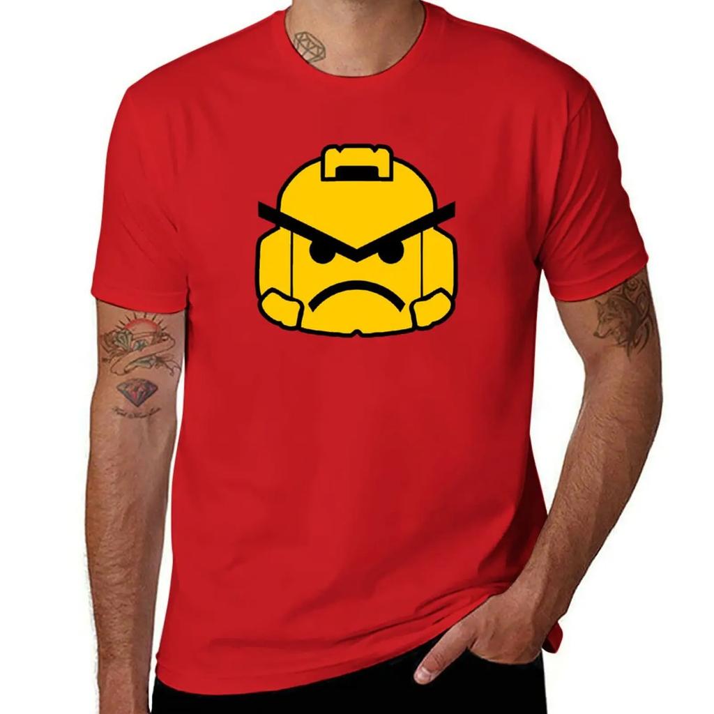 ANGRY MARINE T-Shirt graphic t shirt vintage quick-drying blanks mens white t shirts