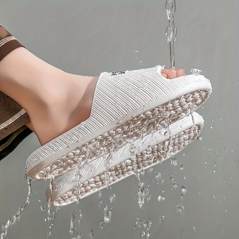 Pantofole Stile Coppia per Tutte le Stagioni Adatte per la Casa di Tutti i Giorni e il Bagno Casual Pantofole Minimaliste da Uomo e Donna