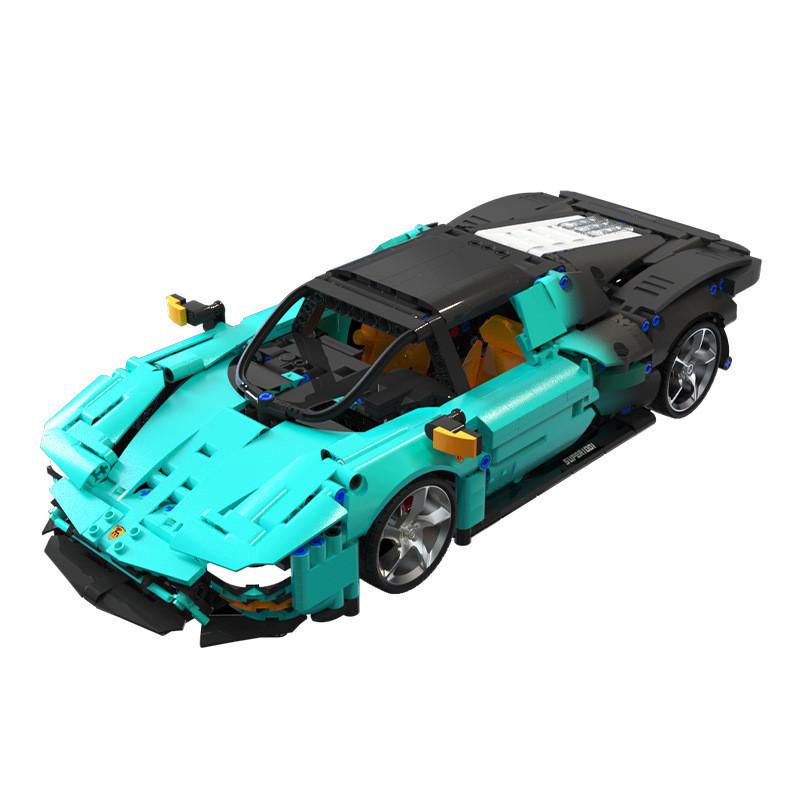 Building Supercar Model Blocks Remote Control Toy Car For Collectors