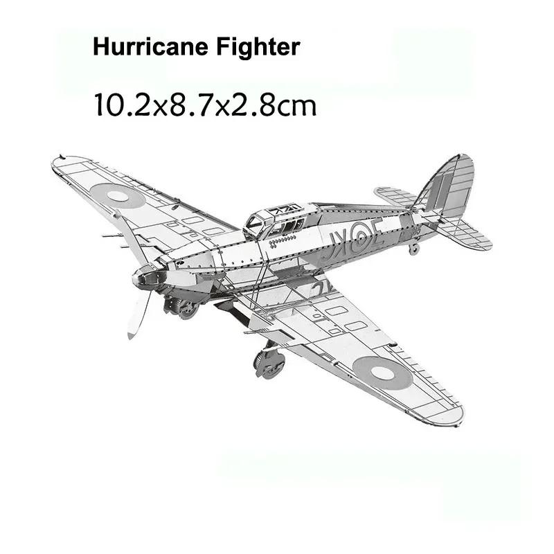 3D Metal Puzzles Military J-20 J-10B SU-34 KA-50 Fighter UFO RAH-66 Helicopter DIY Assembly Handmade Assemble Scale Model Jigsaw Puzzles