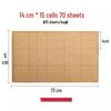 28-Grid Rice Paper for Calligraphy Practice – Special Rice Grid Brush Practice Sheets