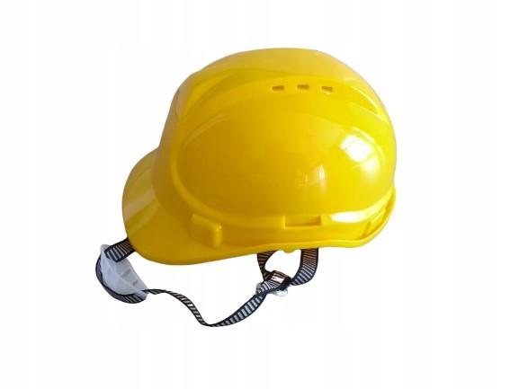 Kask Ochronny Żółty