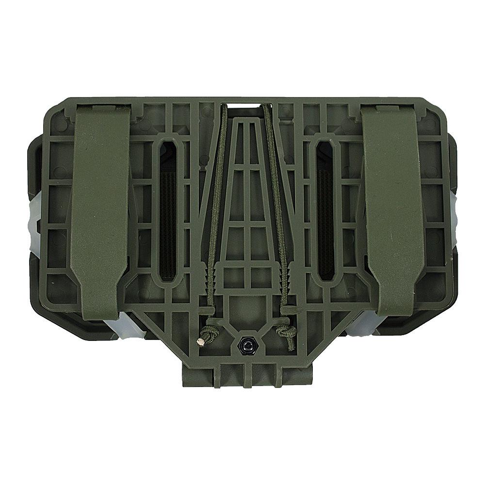 Tactical MOLLE Mount Navigation Board Chest Vest with Folding Phone Holder