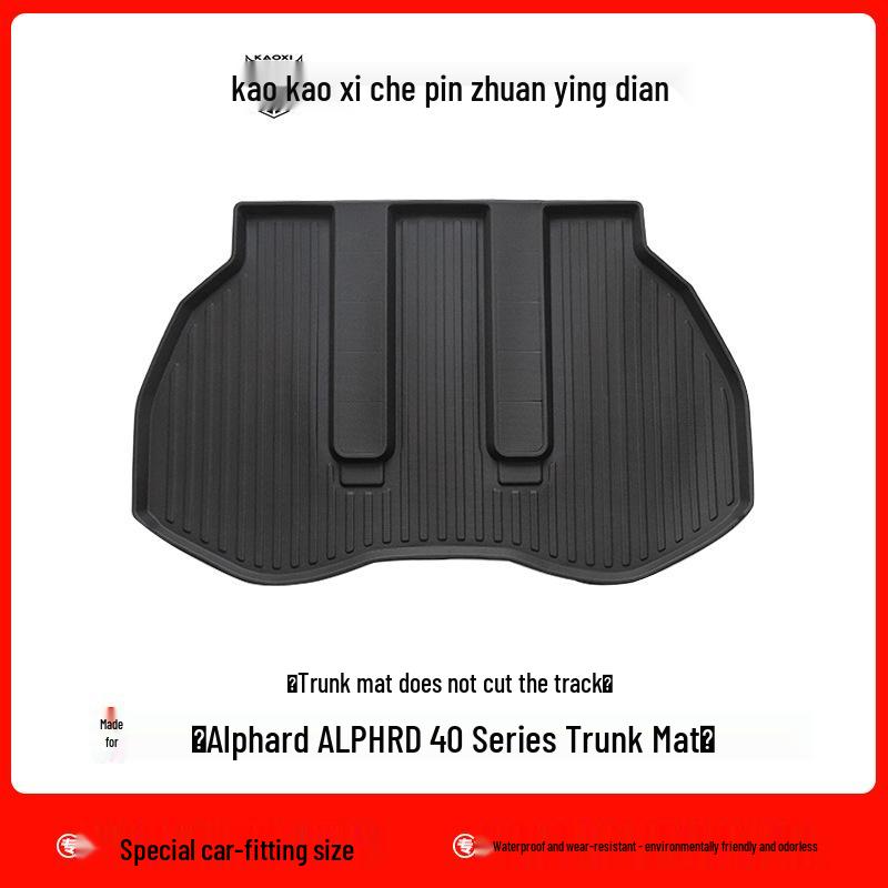 TPE Foot Pads for Toyota Alphard 30/40 Series RH Drive BGE Carpet Mats