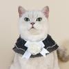 New Cat Pet Scarf, Small Fragrant Style, Cute Camellia Lace Collar, Saliva Towel Jewelry.