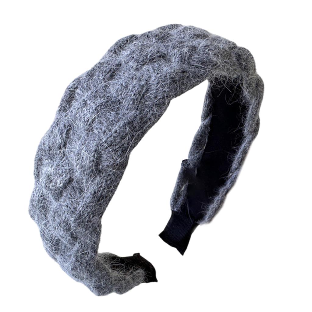 Fashionable Wide Braided Headbands for Women Stylish Headwear Casual Hair Accessories Headpieces for Party Work