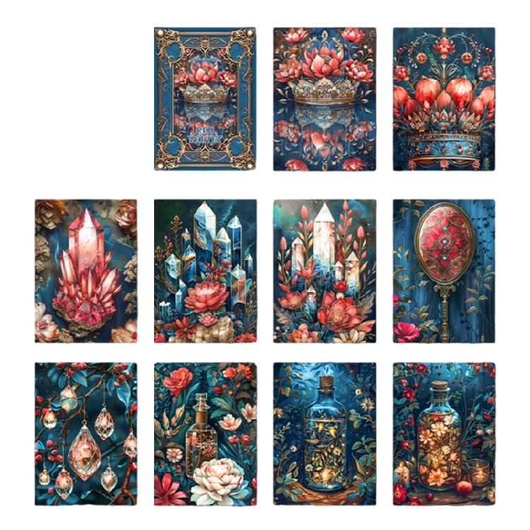 

30Pieces Decorative Craft Paper Antique Scrapbooking Decoration Paper For Journaling Scrapbooking Artistic Project