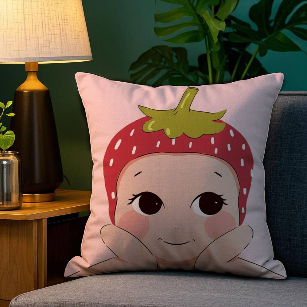Cartoon Hot S-Sonnies Pillow Case Plush Fabric Soft Double Sided Print Sofa Cushion Cover Throw Pillow Covers