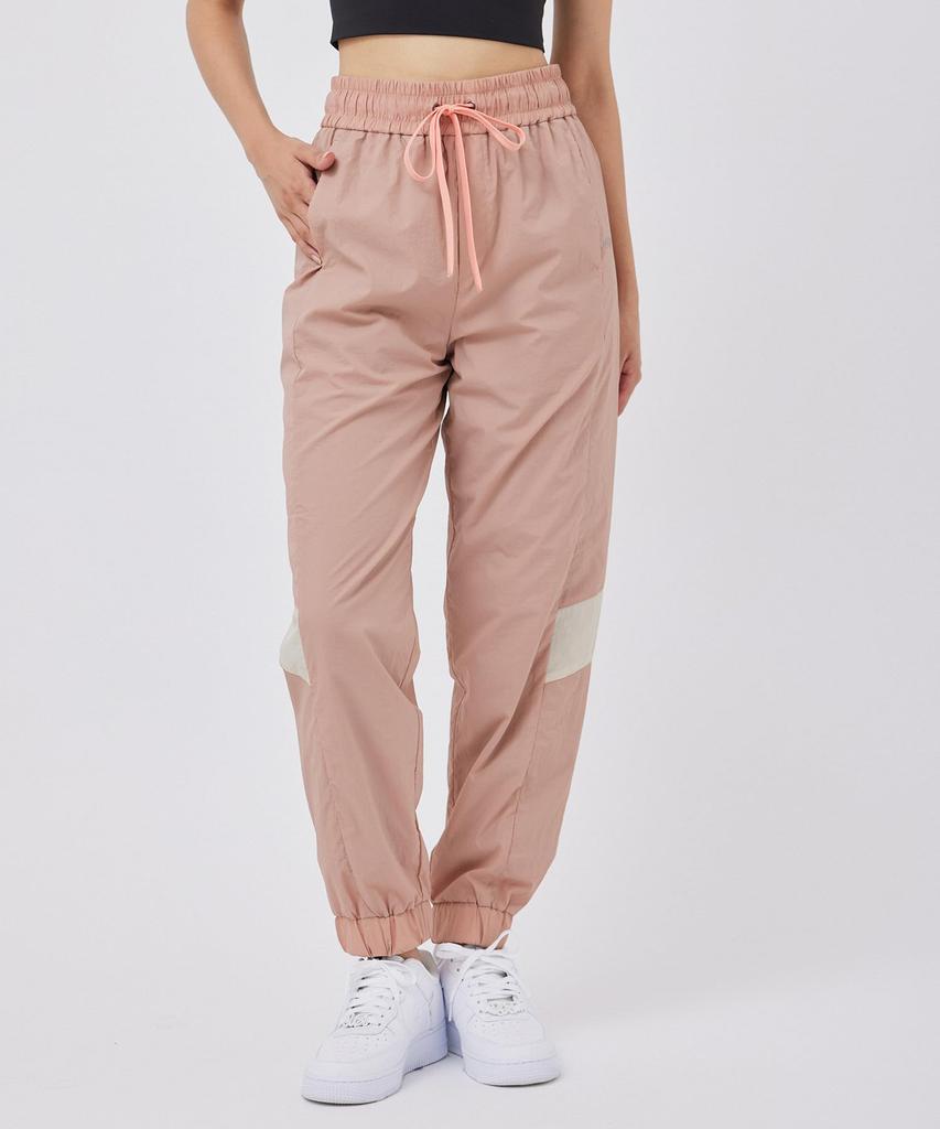 Nergy Training Matching Sets Pink Women's Color-Coordinated Pants, & Water-Repellent, (NJS43030)