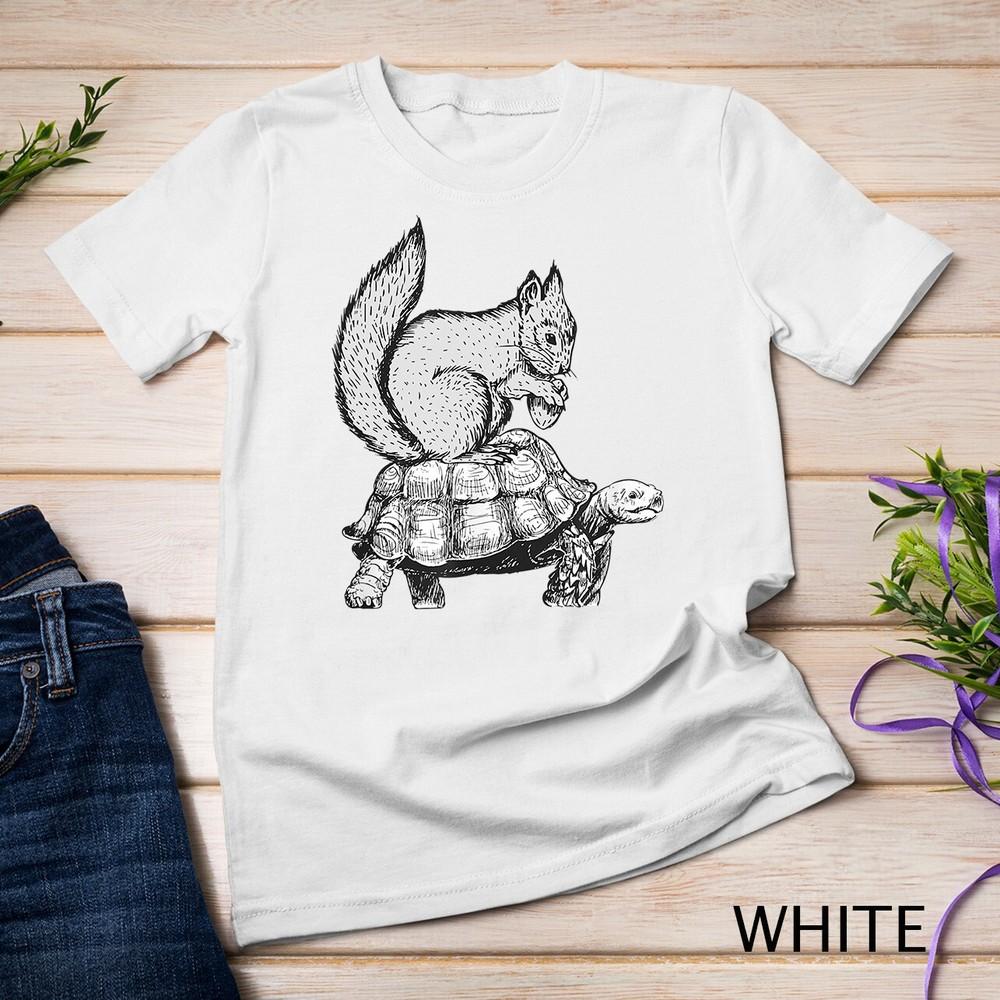 Turtle Squirrel Unisex T-shirt