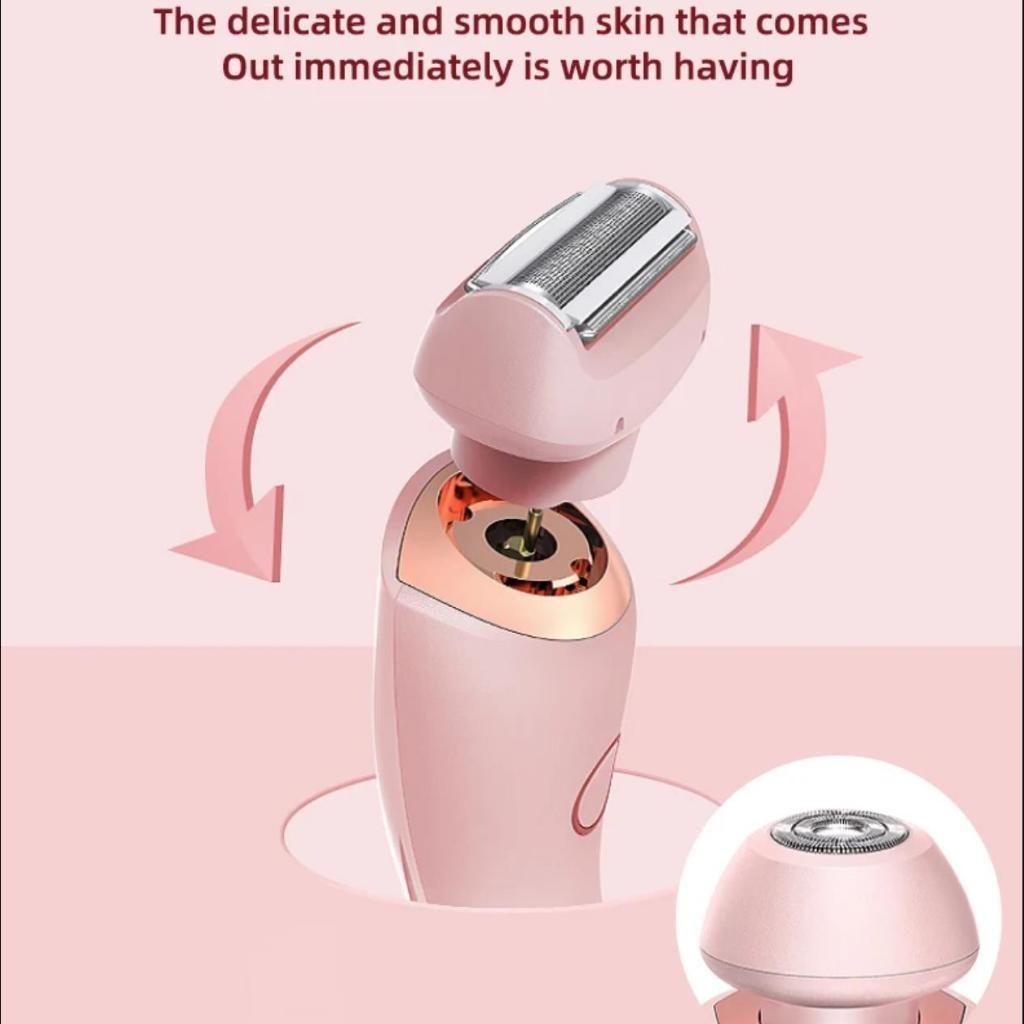 Dijital Ekran Ağrısız Tüy Alma Epilatör USB Şarj Edilebilir Kadın Vücut Jileti Yüz Bacak Koltuk Altı El Tüy Alma