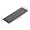 2pcsCelsiusset Aluminium Sand Ladders Recovery Board Ramp Tool for 1Celsius10 RC Crawler(Black)